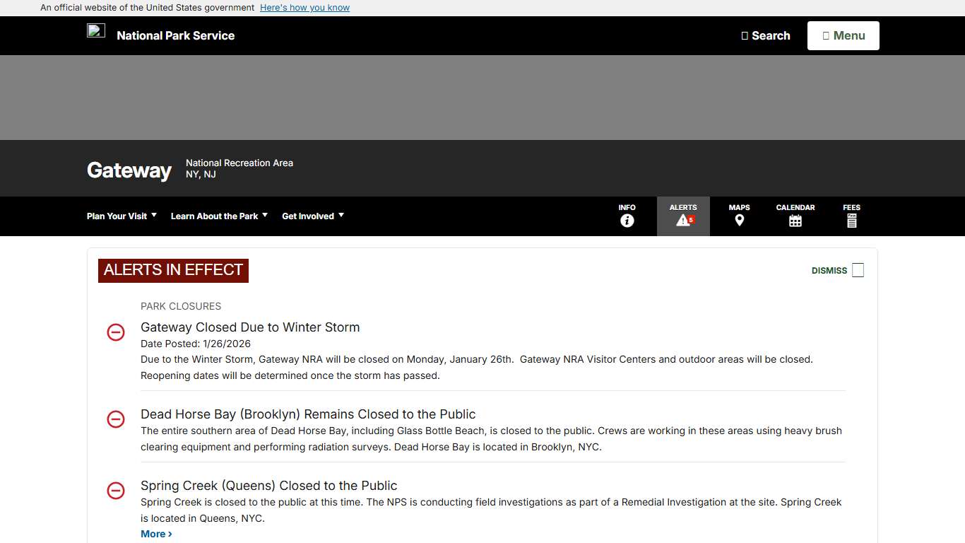 Fees & Passes - Gateway National Recreation Area (U.S. National Park Service)